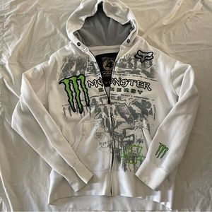 Fox racing x monster energy drink hoodie